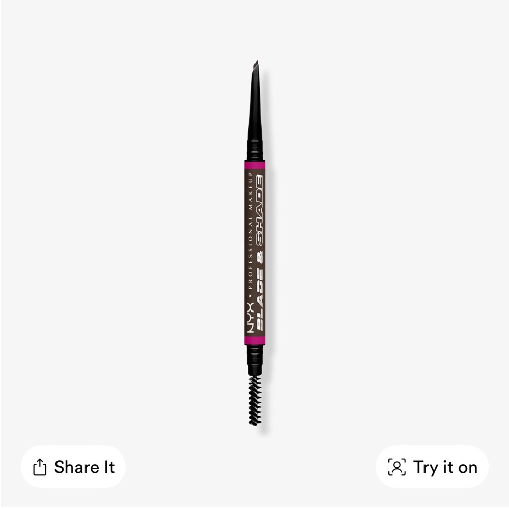 NYX Brow Blade and Shade Nano Brow Mechanical Pencil Shade Ash Brown